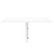 vidaXL Folding Wall Table High Gloss White 100x60x56 cm Engineered Wood