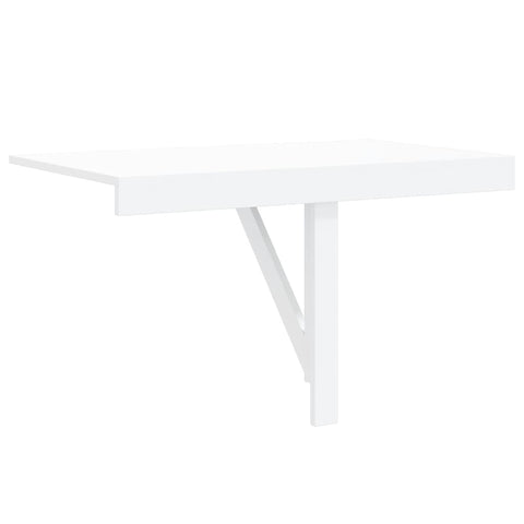 vidaXL Folding Wall Table High Gloss White 100x60x56 cm Engineered Wood