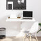 vidaXL Folding Wall Table High Gloss White 100x60x56 cm Engineered Wood