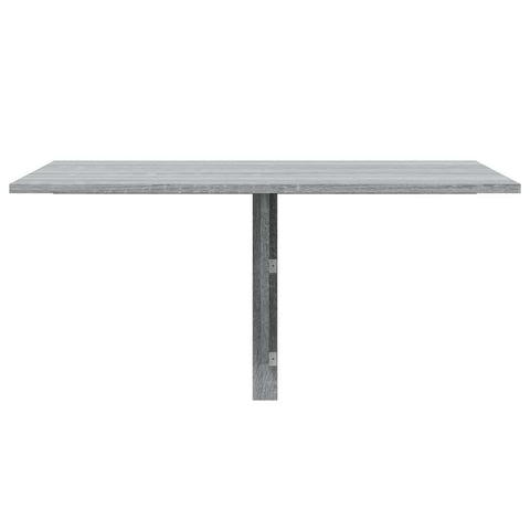 vidaXL Folding Wall Table Grey Sonoma 100x60x56 cm Engineered Wood