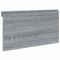 vidaXL Folding Wall Table Grey Sonoma 100x60x56 cm Engineered Wood