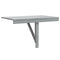 vidaXL Folding Wall Table Grey Sonoma 100x60x56 cm Engineered Wood