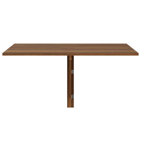 vidaXL Folding Wall Table Brown Oak 100x60x56 cm Engineered Wood
