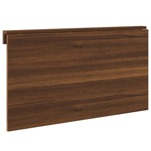 vidaXL Folding Wall Table Brown Oak 100x60x56 cm Engineered Wood