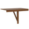 vidaXL Folding Wall Table Brown Oak 100x60x56 cm Engineered Wood
