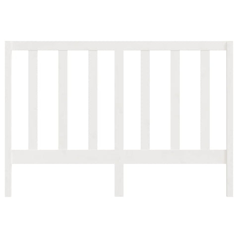 vidaXL Bed Headboard White 146x4x100 cm Solid Wood Pine