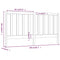 vidaXL Bed Headboard Honey Brown 206x4x100 cm Solid Wood Pine