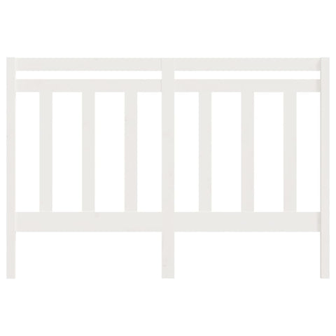 vidaXL Bed Headboard White 166x4x100 cm Solid Wood Pine