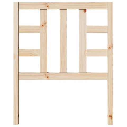 vidaXL Bed Headboard 81x4x100 cm Solid Wood Pine