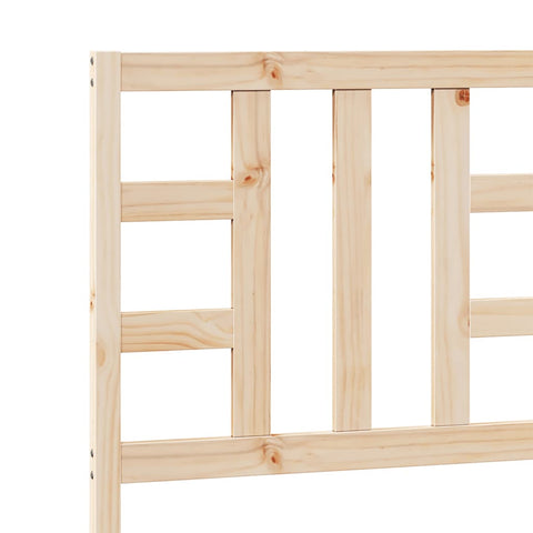 vidaXL Bed Headboard 81x4x100 cm Solid Wood Pine