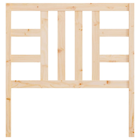 vidaXL Bed Headboard 106x4x100 cm Solid Wood Pine