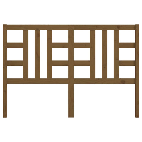 vidaXL Bed Headboard Honey Brown 146x4x100 cm Solid Wood Pine