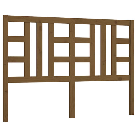vidaXL Bed Headboard Honey Brown 166x4x100 cm Solid Wood Pine