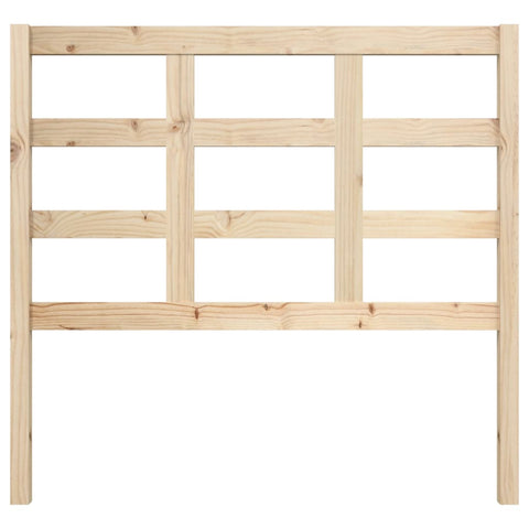 vidaXL Bed Headboard 105.5x4x100 cm Solid Wood Pine
