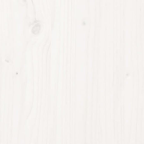 vidaXL Bed Headboard White 185.5x4x100 cm Solid Pine Wood