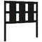 vidaXL Bed Headboard Black 105.5x4x100 cm Solid Wood Pine
