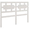 vidaXL Bed Headboard White 185.5x4x100 cm Solid Wood Pine