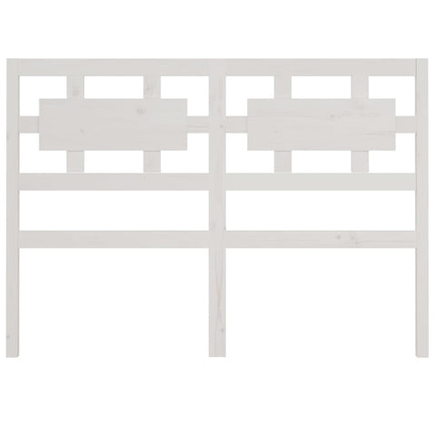 vidaXL Bed Headboard White 185.5x4x100 cm Solid Wood Pine