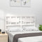 vidaXL Bed Headboard White 205.5x4x100 cm Solid Wood Pine