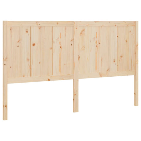 vidaXL Bed Headboard 205.5x4x100 cm Solid Pine Wood