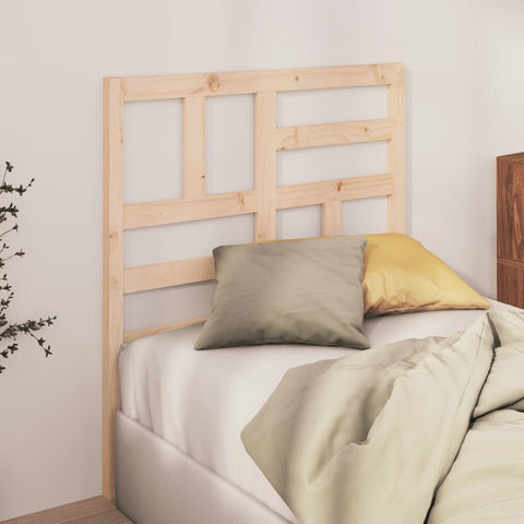 vidaXL Bed Headboard 96x4x104 cm Solid Wood Pine