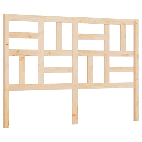 vidaXL Bed Headboard 146x4x104 cm Solid Wood Pine