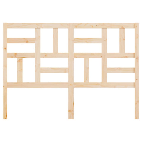 vidaXL Bed Headboard 146x4x104 cm Solid Wood Pine