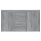 vidaXL Sideboard Grey Sonoma 120x36x69 cm Engineered Wood