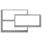 vidaXL Wall Shelf Grey Sonoma 104x20x58.5 cm Engineered Wood