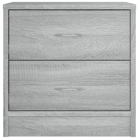 vidaXL Bedside Cabinets 2 pcs Grey Sonoma 40x30x40 cm Engineered Wood
