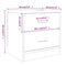 vidaXL Bedside Cabinets 2 pcs Grey Sonoma 40x30x40 cm Engineered Wood