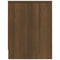 vidaXL Bedside Cabinet Brown Oak 40x30x40 cm Engineered Wood