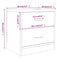 vidaXL Bedside Cabinet Brown Oak 40x30x40 cm Engineered Wood