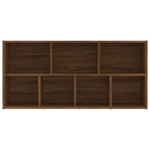 vidaXL Book Cabinet Brown Oak 50x25x106 cm