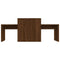 vidaXL Coffee Table Set Brown Oak 100x48x40 cm Engineered Wood