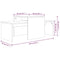 vidaXL Coffee Table Set Brown Oak 100x48x40 cm Engineered Wood