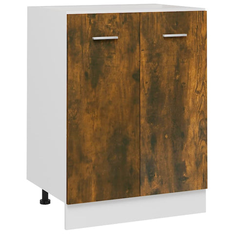 vidaXL Bottom Cabinet Lyon Smoked Oak 60x46x81.5 cm Engineered Wood