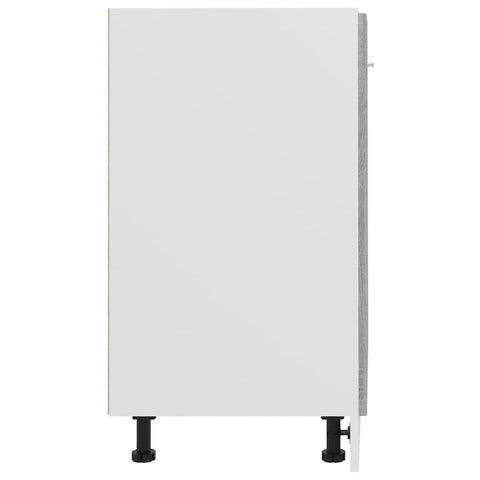 vidaXL Bottom Cabinet Lyon Grey Sonoma 60x46x81.5 cm Engineered Wood