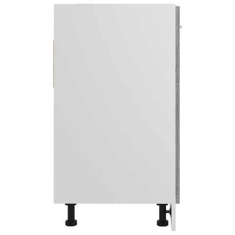 vidaXL Sink Bottom Cabinet Lyon Grey Sonoma 80x46x81.5 cm Engineered Wood