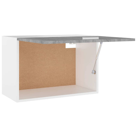 vidaXL Hanging Cabinet Lyon Grey Sonoma 60x31x40 cm Engineered Wood