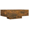 vidaXL Coffee Table Smoked Oak 85x55x31 cm Engineered Wood