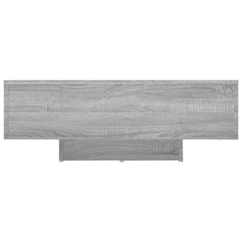 vidaXL Coffee Table Grey Sonoma 85x55x31 cm Engineered Wood