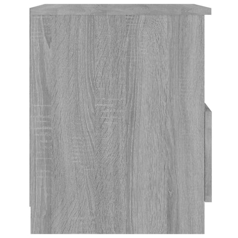 vidaXL Bedside Cabinets 2 pcs Grey Sonoma 40x40x50 cm Engineered Wood