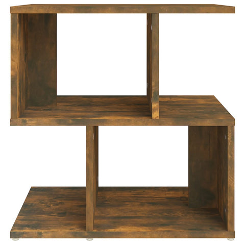 vidaXL Bedside Cabinet Smoked Oak 50x30x51.5 cm Engineered Wood