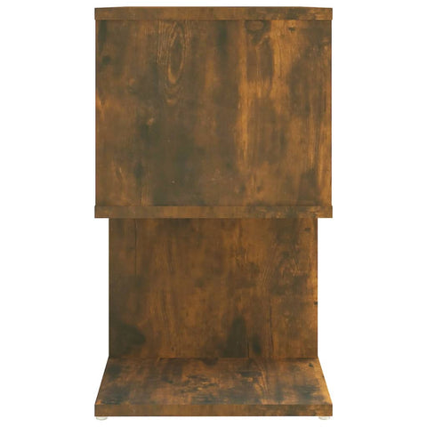 vidaXL Bedside Cabinets 2 pcs Smoked Oak 50x30x51.5 cm Engineered Wood