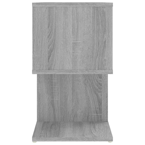 vidaXL Bedside Cabinet Grey Sonoma 50x30x51.5 cm Engineered Wood