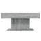 vidaXL Coffee Table Grey Sonoma 96x50x45 cm Engineered Wood