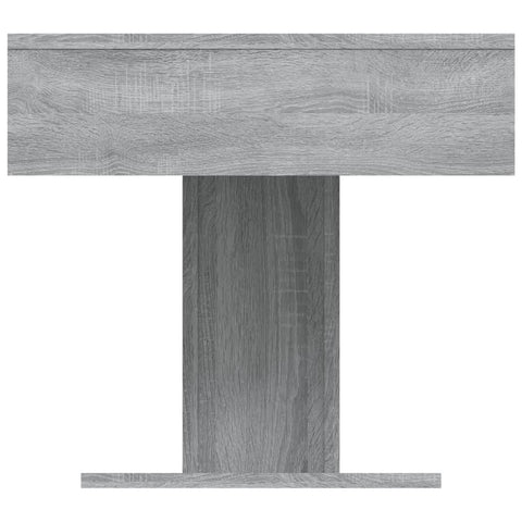 vidaXL Coffee Table Grey Sonoma 96x50x45 cm Engineered Wood