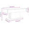 vidaXL Coffee Table Grey Sonoma 96x50x45 cm Engineered Wood