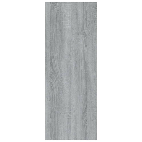 vidaXL Console Table Grey Sonoma 78x30x80 cm Engineered Wood